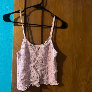 Medium Pink crop top